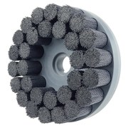 Weiler Burr-Rx 8" Shell-Mill Holder Disc Brush .043/120CG Crimped Fill 86142